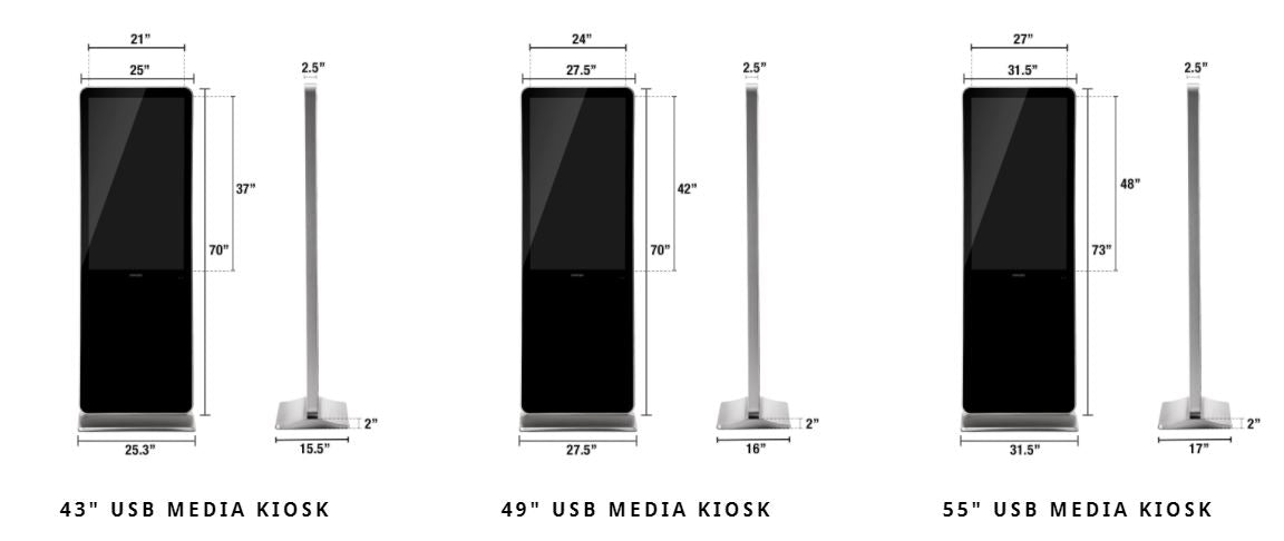 LEDscopic 4K USB Media Player Kiosk