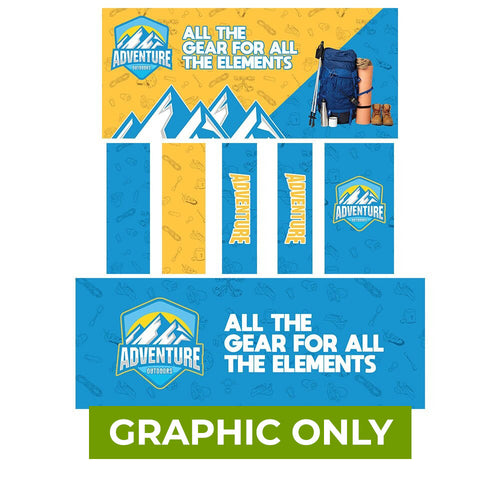 GRAPHIC ONLY - 20ft Wallbox with Twin Storage - Replacement Graphic