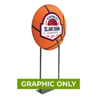  - GRAPHIC ONLY - EZ Extend Circle 3.5ft. Fabric Banner Graphic Package - Replacement Graphic