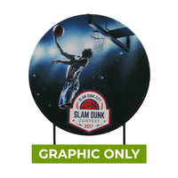 GRAPHIC ONLY - EZ Extend Circle 5ft. Fabric Banner - Replacement Graphic