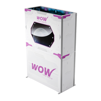 20x20 SEGO Customizable Backlit Island Exhibit - Flex-D