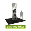 Load image into Gallery viewer, GRAPHIC ONLY - Tall Cylinder Tension Fabric Formulate Exhibit Structure - Replacement Graphic