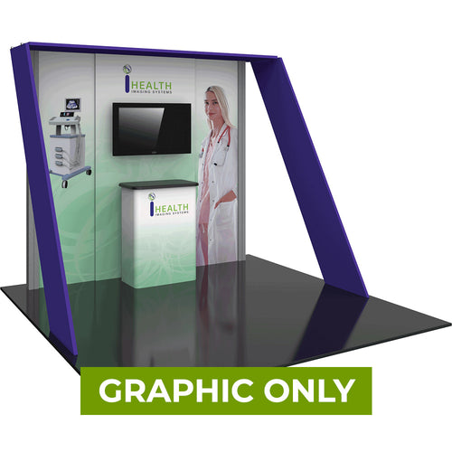 GRAPHIC ONLY - 10ft Hybrid Pro Backwall Exhibit 07 Replacement Graphic