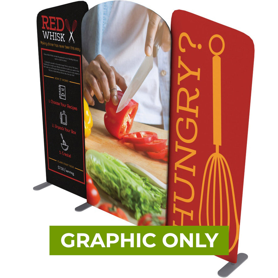 GRAPHIC ONLY - EZ Tube Connect 10FT Kit B Convention Banner Graphic Packages - Replacement Graphic