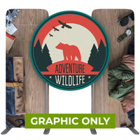  - GRAPHIC ONLY - EZ Tube Connect 10FT Kit J Convention Banner Graphic Packages - Replacement Graphic