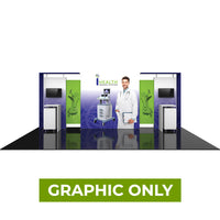  - GRAPHIC ONLY - BACKLIT - 20ft Hybrid Pro 11  Backwall Replacement Graphic