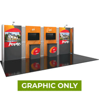  - GRAPHIC ONLY - 20ft Hybrid Pro 13  Backwall Replacement Graphic