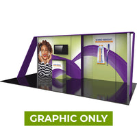  - GRAPHIC ONLY - 20ft Hybrid Pro 15  Backwall Replacement Graphic