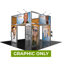  - GRAPHIC ONLY - 20X20  - Island Booth Hybrid Pro 18 Replacement Graphic