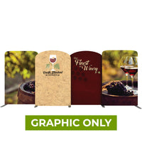  - GRAPHIC ONLY - EZ Tube Connect 20FT Kit C Convention Banner Graphic Packages - Replacement Graphic