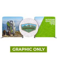  - GRAPHIC ONLY - EZ Tube Connect 20FT Kit I Convention Banner Graphic Packages - Replacement Graphic