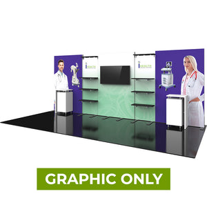 GRAPHIC ONLY - 20ft Hybrid Pro 31  Backwall Replacement Graphic