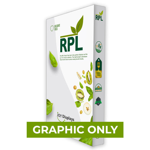 GRAPHIC ONLY - 5 Ft. RPL Fabric Pop Up Display - 89