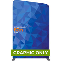  - GRAPHIC ONLY - EZ Tube Connect 5 Ft. X 7.5 Ft. Slanted Top Fabric Graphic Banner - Replacement Graphic
