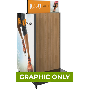 GRAPHIC ONLY - MODIFY Gondola with Three Frames  - 39"W x 61.5"H - Replacement Graphic