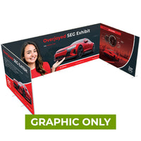  - GRAPHIC ONLY - 20 Ft X 7.5 Ft - Overjoyed SEG Tradeshow Booth F - Replacement Graphic