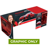  - GRAPHIC ONLY 20 Ft X 7.5 Ft  - Overjoyed SEG Tradeshow Booth J - Replacement Graphic