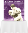 Load image into Gallery viewer, Embrace 5ft Backlit Tabletop Push-Fit Tension Fabric Display