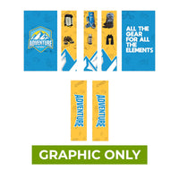  - GRAPHIC ONLY - 10ft Wallbox w/ Center Storage - Replacement Graphic
