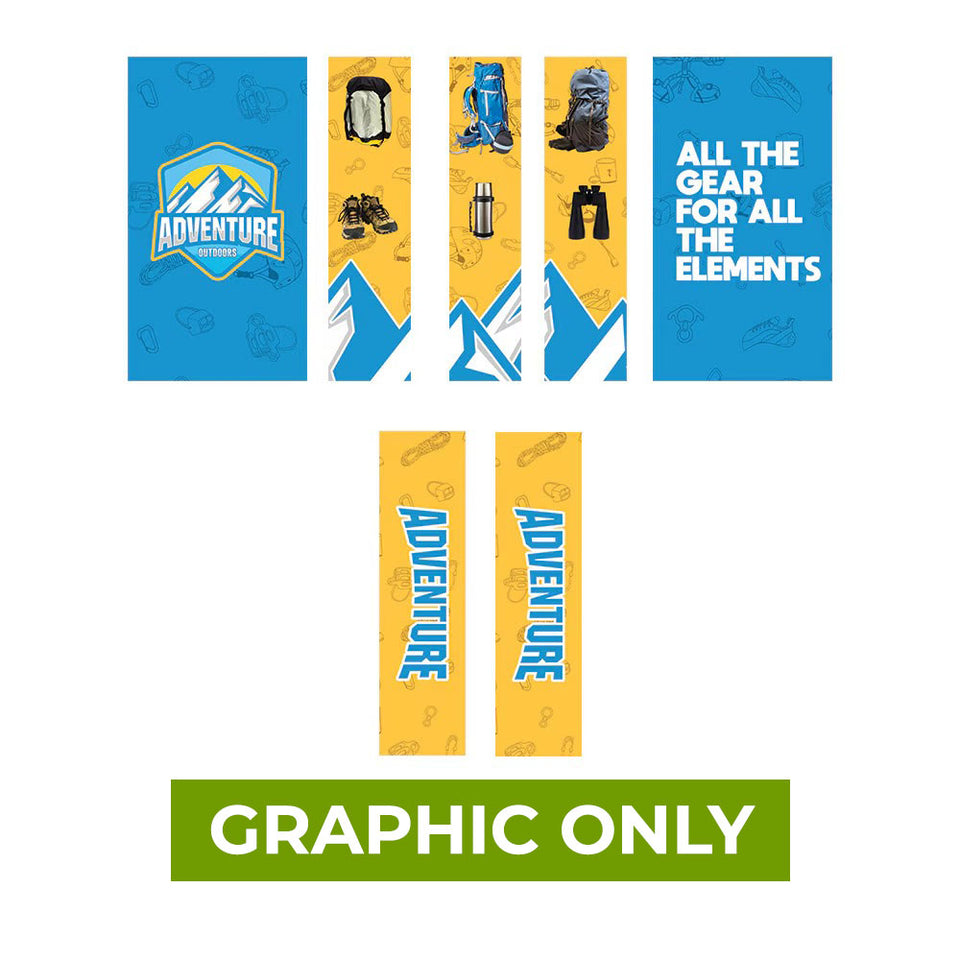 GRAPHIC ONLY - 10ft Wallbox w/ Center Storage - Replacement Graphic