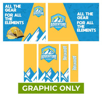  - GRAPHIC ONLY - 10ft Wallbox w/ Left Storage - Replacement Graphic