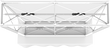 Load image into Gallery viewer, Embrace 5ft Backlit Tabletop Push-Fit Tension Fabric Display