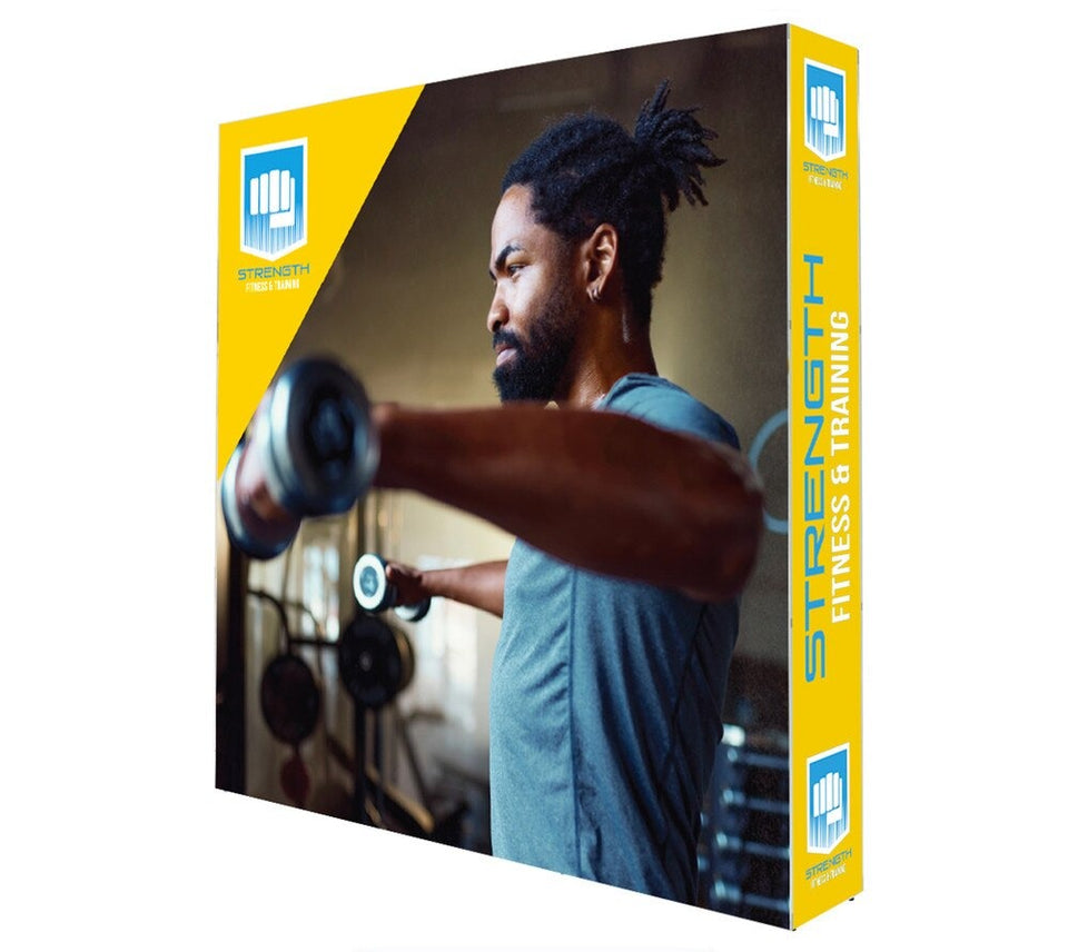 BACKLIT - 7.5 x 7.5 ft. Lumiere Light Wall® Dual Edge Light