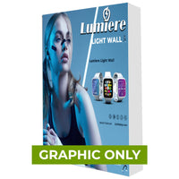 GRAPHIC ONLY - Lumière Light Wall® 5ft X 7.5ft Fabric Graphic Package (No Lights) Replacement Graphic