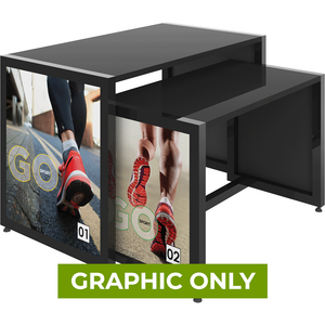 GRAPHIC ONLY - MODIFY Nesting Table 02 - 48"W x 30"H - Replacement Graphic