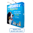 Load image into Gallery viewer, 8 Ft. Fabric Pop Up Display - 89&quot;H ONE CHOICE Straight Trade Show Exhibit Booth