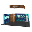 Load image into Gallery viewer, BACKLIT - 20X20 SEGO Backlit Exhibit with Storage Room - Configuration Q