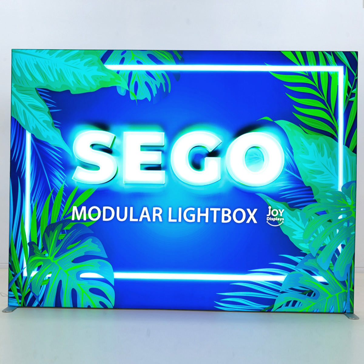 BACKLIT - 9.8 x 7.4ft. SEGO Double-Sided Lightbox