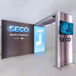 Load image into Gallery viewer, BACKLIT - 10ft x 7.4ft SEGO Modular Double-Sided Lightbox Display Configuration C