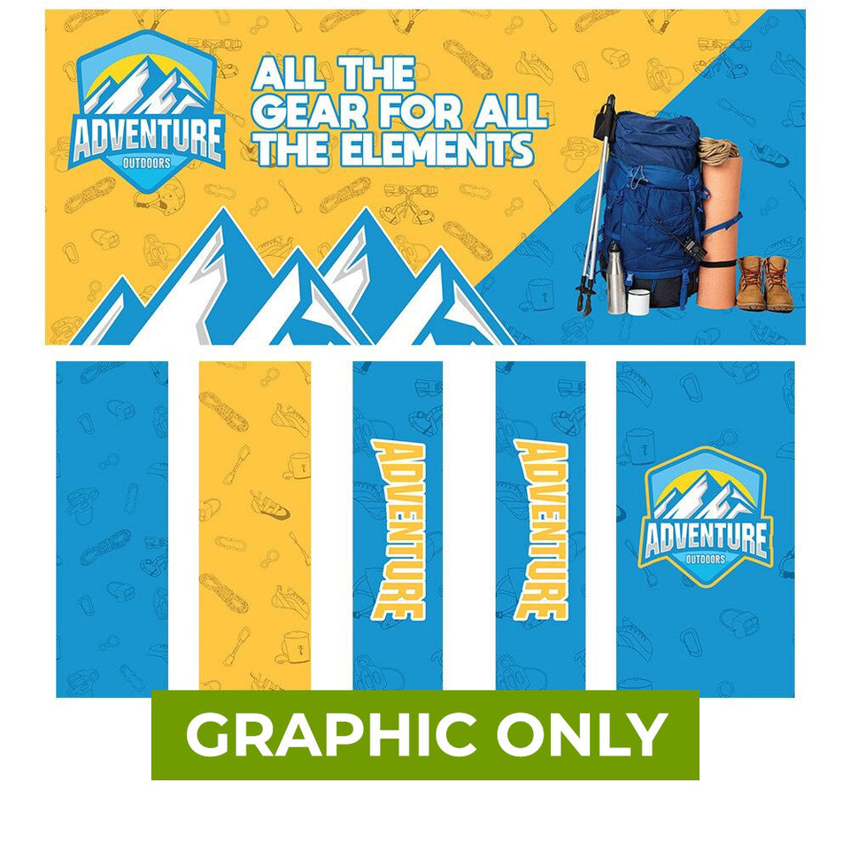 GRAPHIC ONLY - 20ft Wallbox with Twin Storage - Replacement Graphic