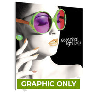  - GRAPHIC ONLY - Vector Frame 8ft Essential Light Box Square - Replacement Graphic