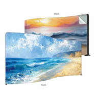 Backlit Vivid Wave 20ft Lightbox