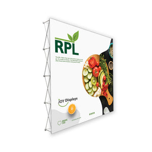 10'X10' RPL Fabric Pop Up Display Straight Trade Show Exhibit Booth