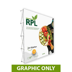 GRAPHIC ONLY - 10'X10' RPL Fabric Pop Up Display Straight Replacement Graphic