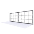Load image into Gallery viewer, 20 Ft. Jolly Exhibit Configuration E w/ Monitor Mount and Shelving - Double-Sided