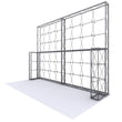 Load image into Gallery viewer, BACKLIT - 20 Ft X 15ft Tall Lumière Light Wall® Configuration F - (Trade Show Exhibit Booth)