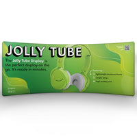 20 Ft. Jolly Tube Display - Curved Trade Show Exhibit Booth