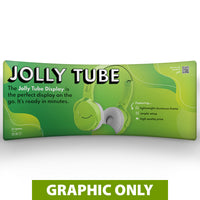  - GRAPHIC ONLY - 20 Ft. Jolly Tube Display - Curved Replacement Graphic