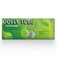 20 Ft. Jolly Tube Display - Straight Trade Show Exhibit Booth