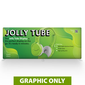 GRAPHIC ONLY - 20 Ft. Jolly Tube Display - Straight Replacement Graphic