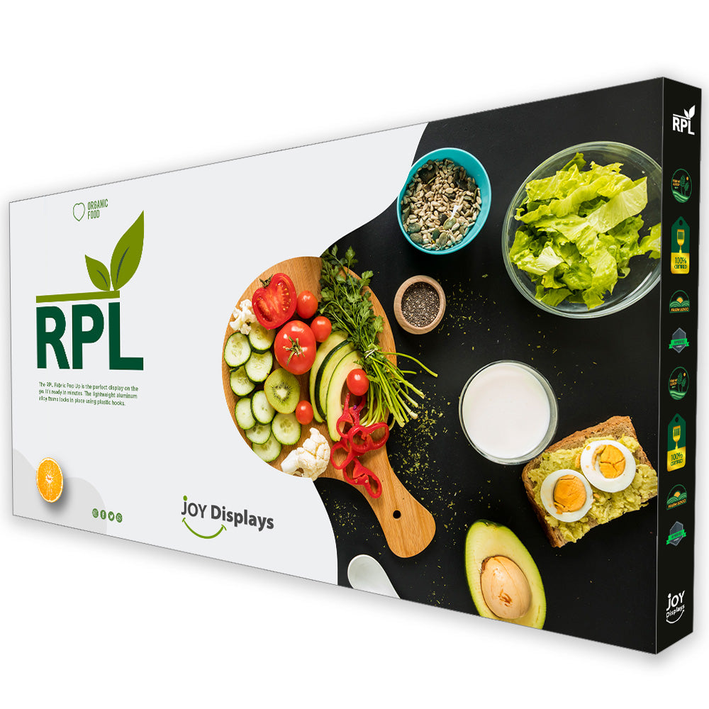 20'X10' RPL Fabric Pop Up Display Straight Trade Show Exhibit Booth