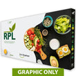 Load image into Gallery viewer, GRAPHIC ONLY - 20&#39;X10&#39; RPL Fabric Pop Up Display Straight Replacement Graphic