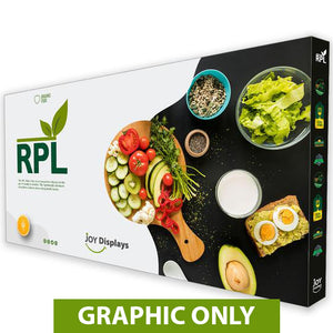 GRAPHIC ONLY - 20'X10' RPL Fabric Pop Up Display Straight Replacement Graphic