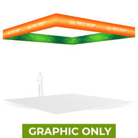  - GRAPHIC ONLY - Square Overhead Hanging Banner - Replacement Graphic
