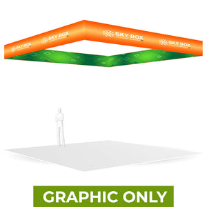 GRAPHIC ONLY - Square Overhead Hanging Banner - Replacement Graphic