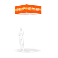 Square Overhead Hanging Banner - Trade Show Ceiling Sign